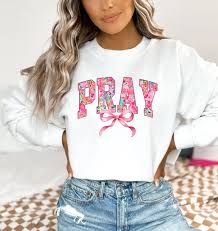 Pray Sweatshirt — 1 Thessalonians 5:17
