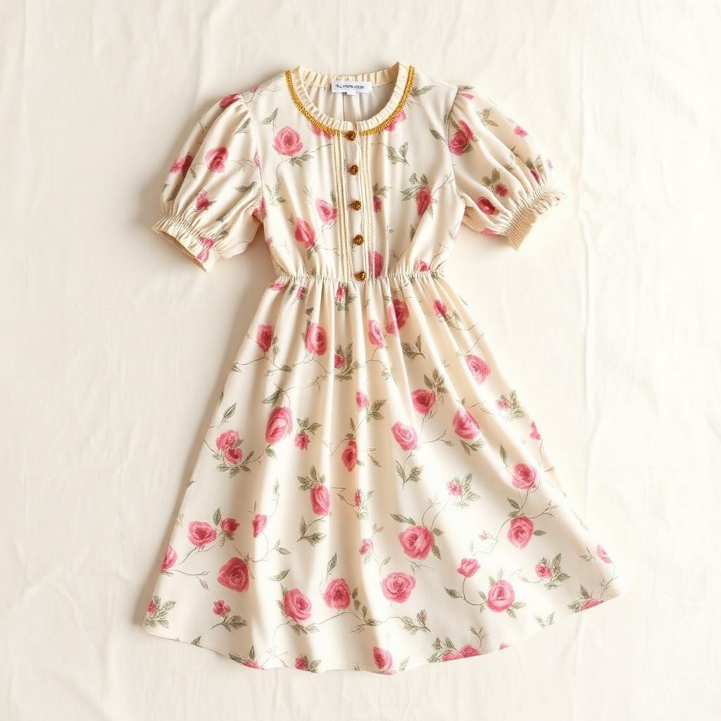 Garden Of Grace Floral Dress — Song of Solomon 2:12