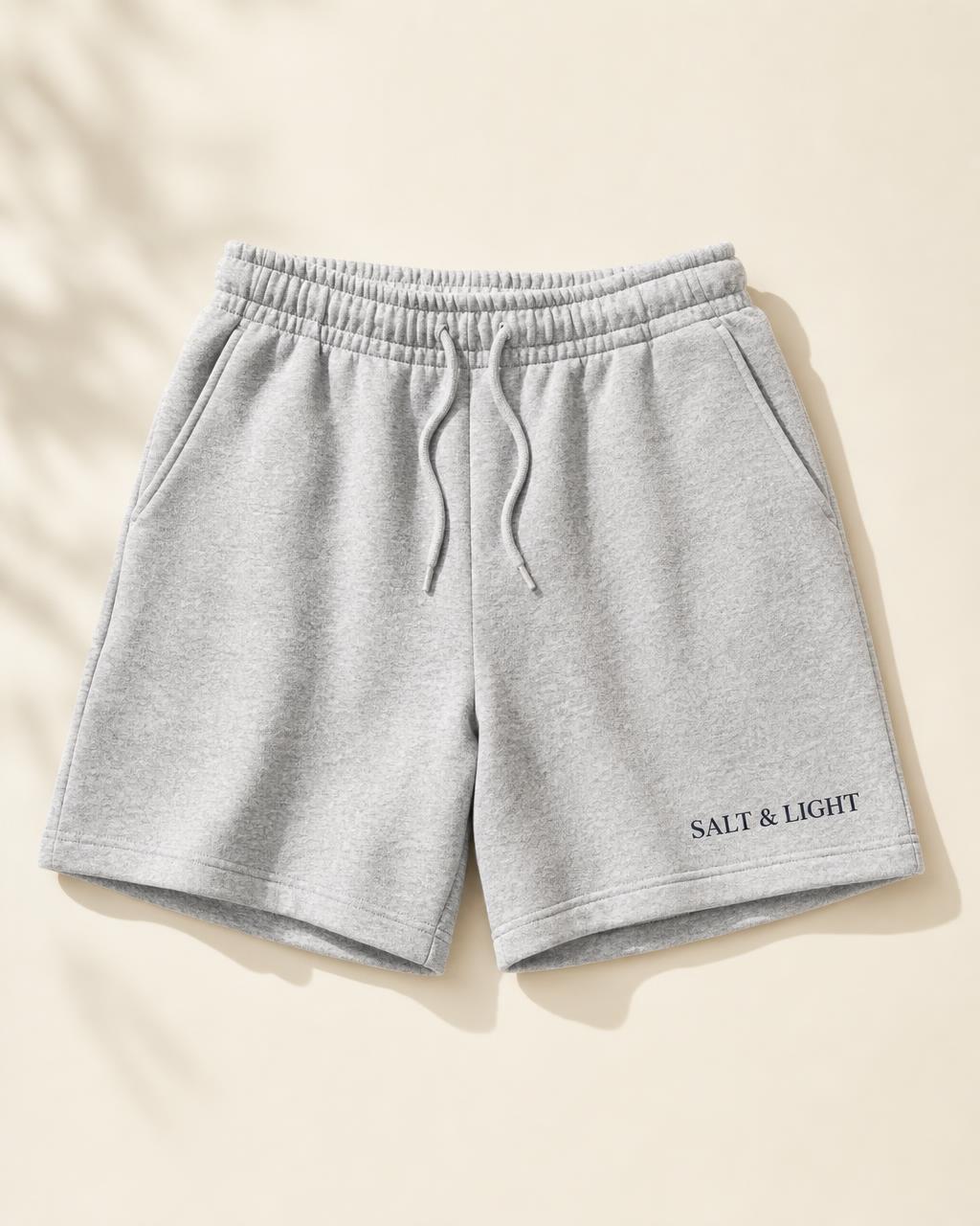 Salt & Light Sweat Shorts — Matthew 5:13-14