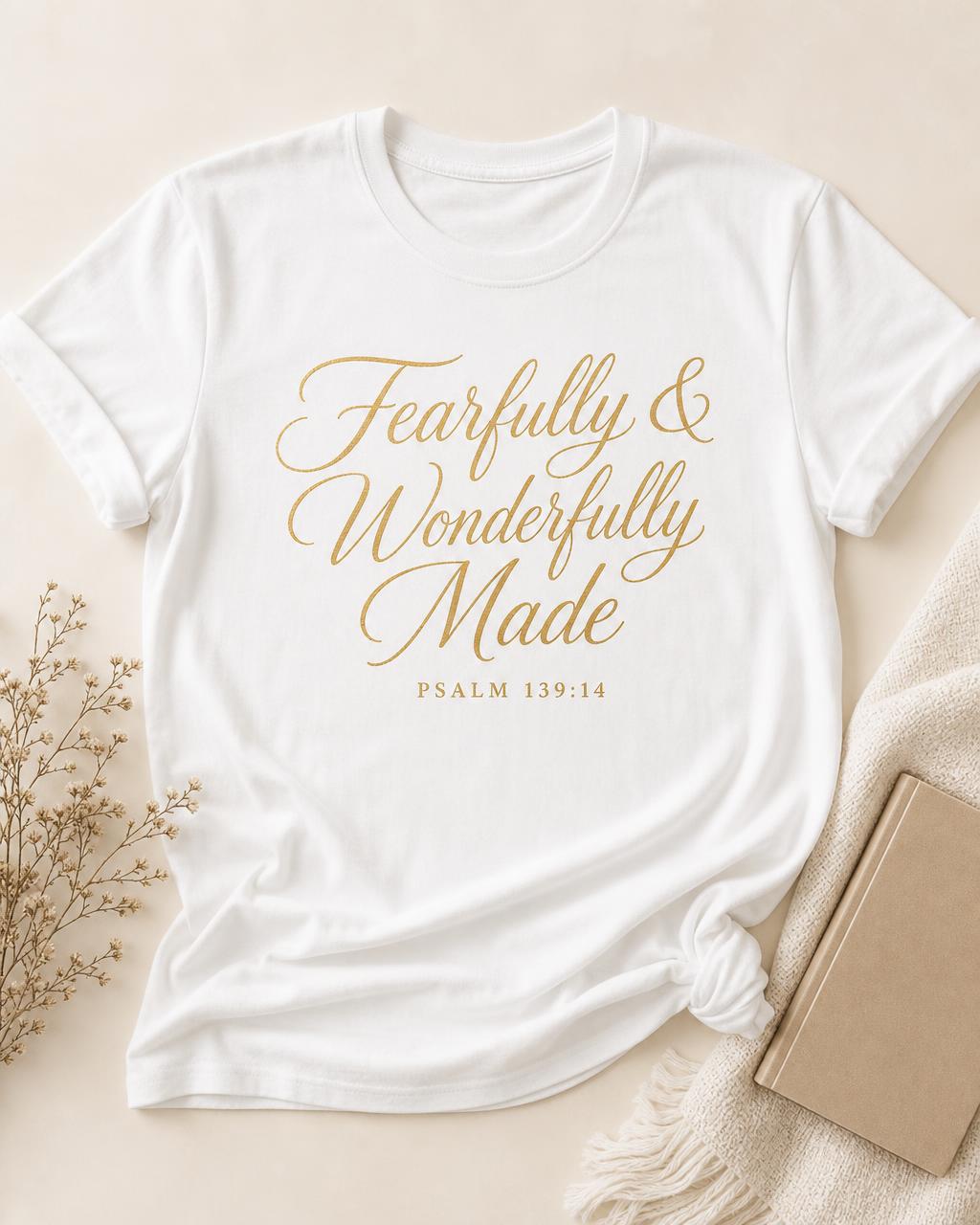 Fearfully & Wonderfully Made Tee — Psalm 139:14